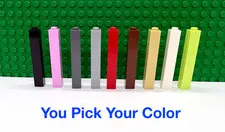 LEGO Wall Brick 1x1x5 Column Pillar "You Pick Your Color and Qty" NEW