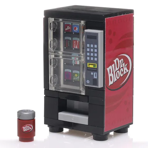 Dr. Block Soda Custom Candy Vending Machine