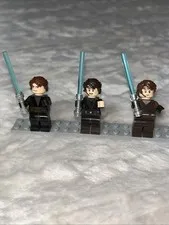 Lot Of 3 LEGO Star Wars Minifigure sw1095 Anakin Skywalker And Sw0526 Clone Wars