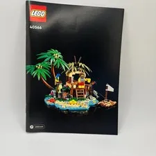 Lego Instruction Manual Ray The Castaway 40566 NO Bricks