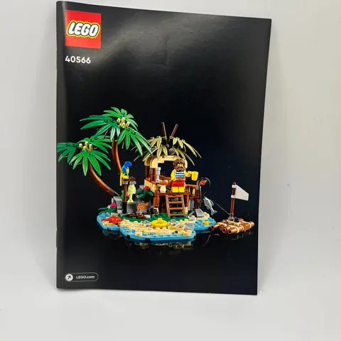 Lego Instruction Manual Ray The Castaway 40566 NO Bricks
