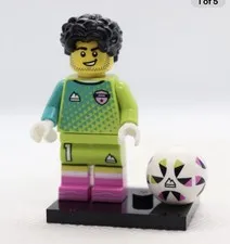 Lego Soccer Goalkeeper Series 29 Football Ball Minifigure Mini Figure