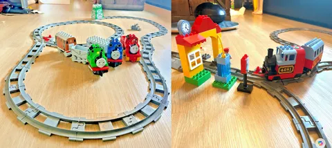 Lego DUPLO Thomas the Train + My First Train LOT, 4 Engines + extra track pieces