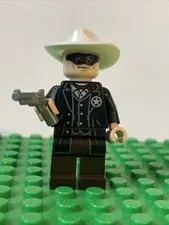 Lego The Lone Ranger Minifigure 79111 79109 79108 79107 DAMAGED GREAT FOR PARTS