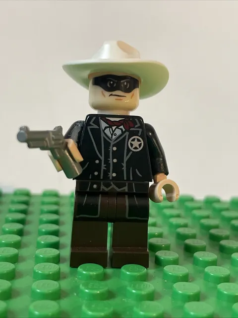 Lego The Lone Ranger Minifigure 79111 79109 79108 79107 DAMAGED GREAT FOR PARTS