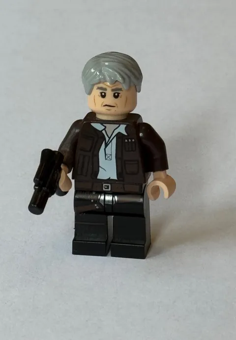 Lego Star Wars Old Han Solo Minifigure sw0841