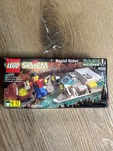 NEW Sealed Vintage LEGO Rock Raiders: Rapid Rider 4920