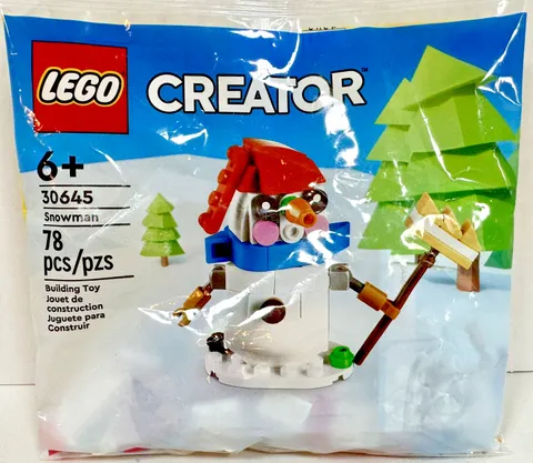 LEGO 30645 Creator Snowman Winter Village New Sealed Retired Christmas NISB