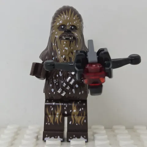 LEGO Star Wars Chewbacca Snow Markings Rebel Wookiee Minifigure 75322 sw1184 