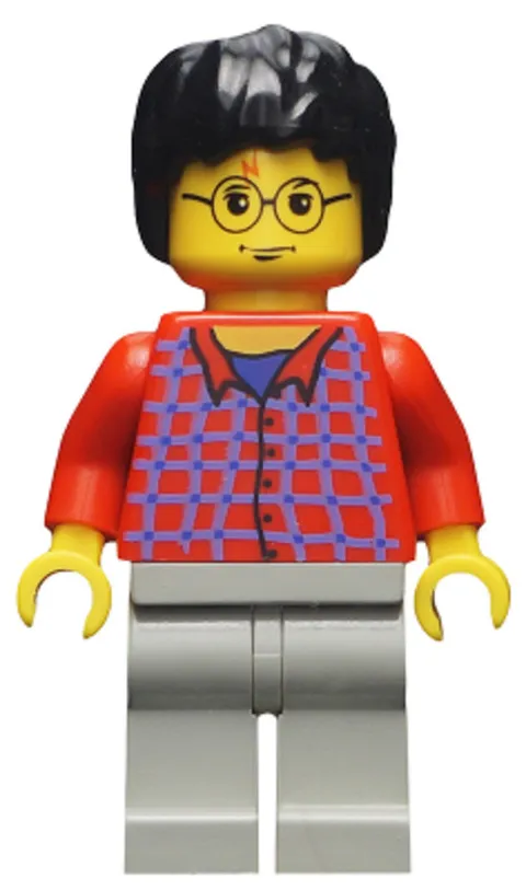 LEGO: Harry Potter Red Shirt Light Gray Legs (hp025)