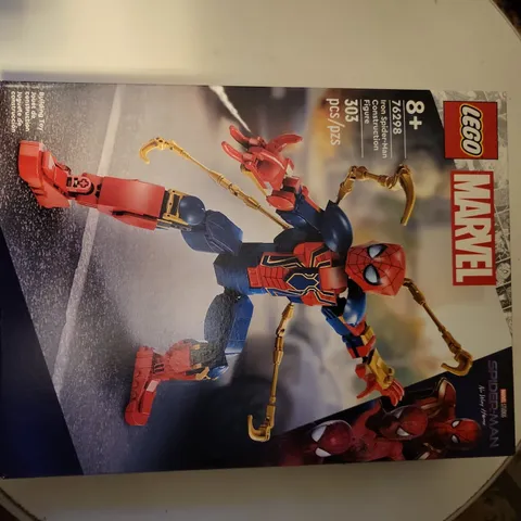 LEGO Marvel Spider-Man No Way Home, Iron Spider-Man Construction Figure #76298