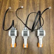 Lego Mindstorms NXT Servo Motors (3) with Cables Tested & Working  EV3 Compat