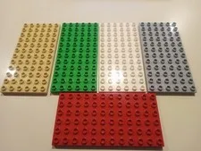 Lego Duplo Base Plates  6X12 Baseplate