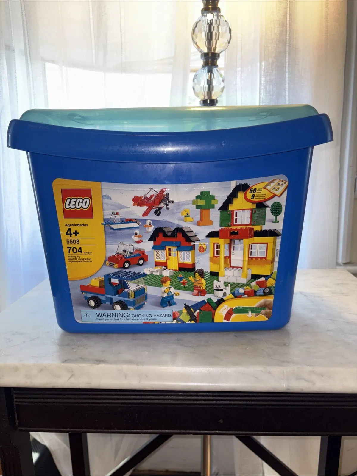 Lego Deluxe Building box set 5508 INCOMPLETE