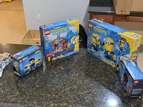 LEGO Minions The Rise of Gru Lot 75551 75550 40420 40421 New Sealed Retired