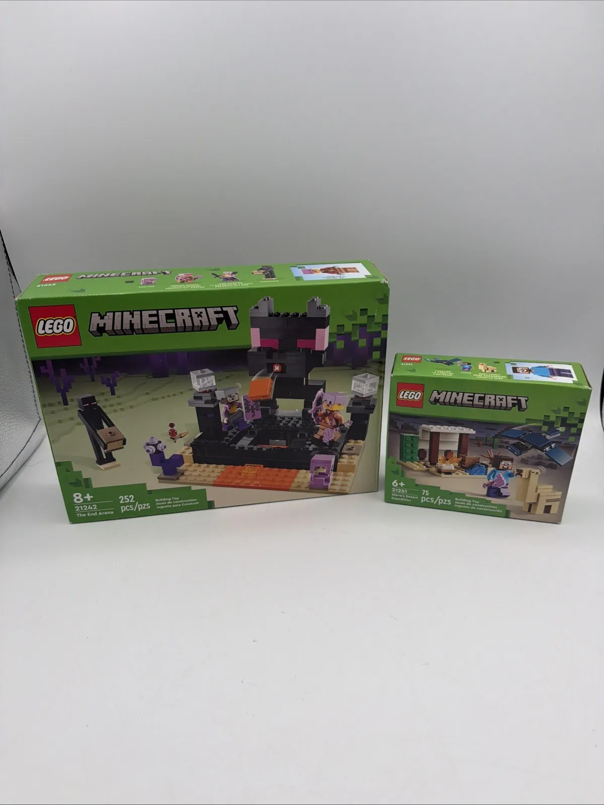 LEGO Minecraft: The End Arena Retired (21242) And 21251