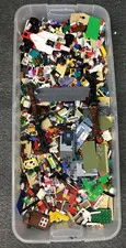 LEGO 25 POUND LOT OF MIXED BRICKS & PARITAL BUILD UPSIDE DOWN STRANGER THINGS