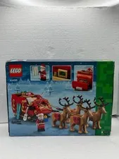 LEGO Santa's Sleigh 40499 Seasonal Set New Sealed 343 Pieces 4 Reindeer