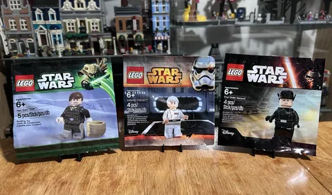 LEGO Star Wars Polybag Minifigure Lot 5002947 Admiral Yularen 5004406 5001621