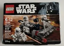 75166 LEGO Star Wars: First Order Transport Speeder Battle Pack Open Box New