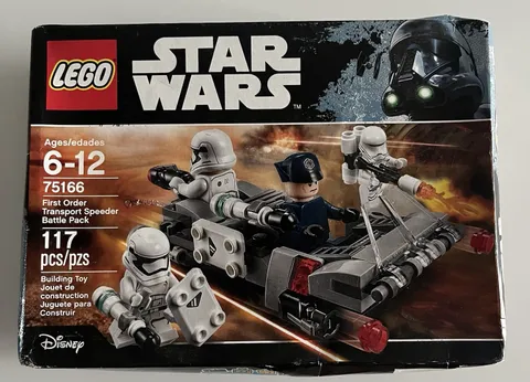 75166 LEGO Star Wars: First Order Transport Speeder Battle Pack Open Box New