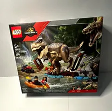 LEGO Jurassic World Rebirth 76975 T. rex River Escape Set 199 pcs