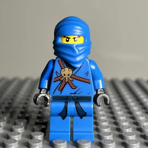 LEGO Ninjago Jay Minifigure (njo0004) Blue Ninja The Golden weapons - 1D