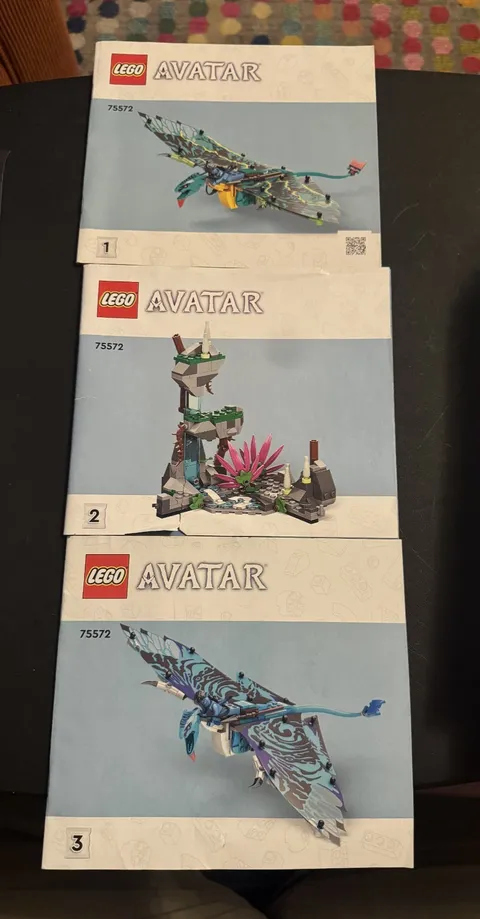 LEGO Avatar Jake and Neytiri's First Banshee Flight 75572 Instruction Manual