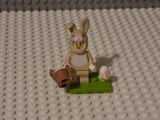 LEGO Minifigures Bunny Suit Fan Minifigure. Perfect Condition