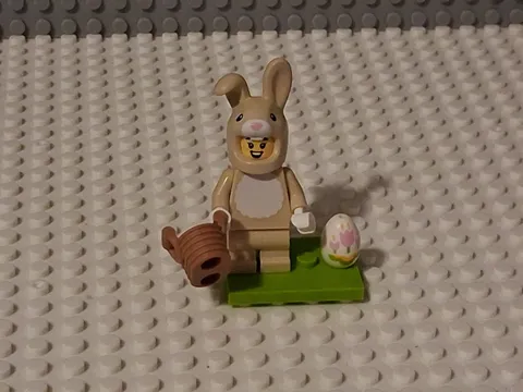 LEGO Minifigures Bunny Suit Fan Minifigure. Perfect Condition