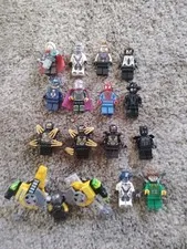 Lego Marvel Minifigures Lot (15) Spider Man Noir, Spider Girl Plus More New