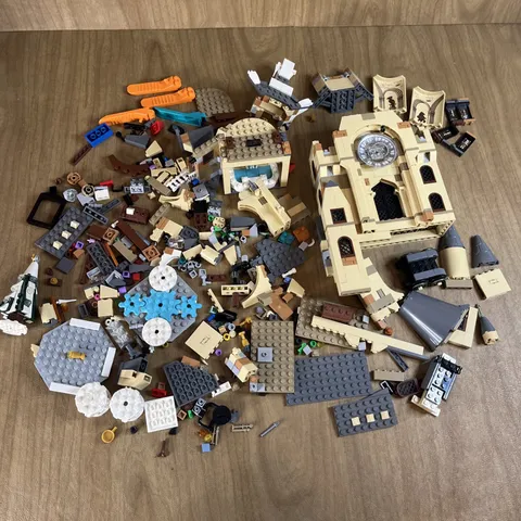 LEGO HOGWARTS CLOCK TOWER INCOMPLETE SET PARTS PIECES Harry Potter