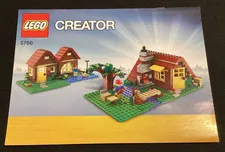 Lego Instruction Manual 2010 Creator Set 5766 Log Cabin Book 2 Retired Houses