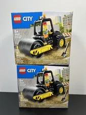 LEGO CITY: Construction Steamroller (60401) Lot Of 2 NEW