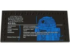 LEGO® Part 6178pb043 - Tile