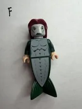 LEGO Harry Potter Merperson Mermaid red hair Merpeople minifigure 4762