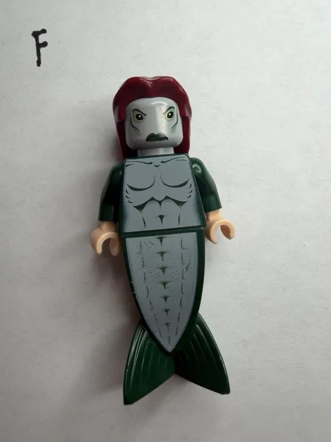 LEGO Harry Potter Merperson Mermaid red hair Merpeople minifigure 4762