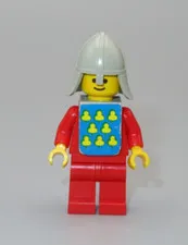 LEGO Castle vintage Knight red sticker vest minifigure 6075 375