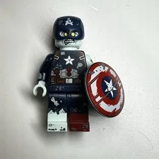 LEGO Zombie Captain America 71031 Marvel Studios Series Minifigure CMF