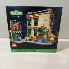 LEGO Ideas 123 Sesame Street 21324 New Sealed