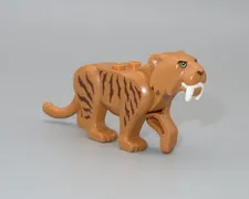 LEGO Saber toothed Tiger Cat large land animal jungle 60193 60196