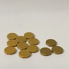 Lego 14769 4150 Dark Gold Replacement Parts Pieces Lot of 12