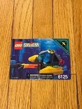 Lego Aquazone Sea Sprint 9 (6125) Instruction Booklet Only