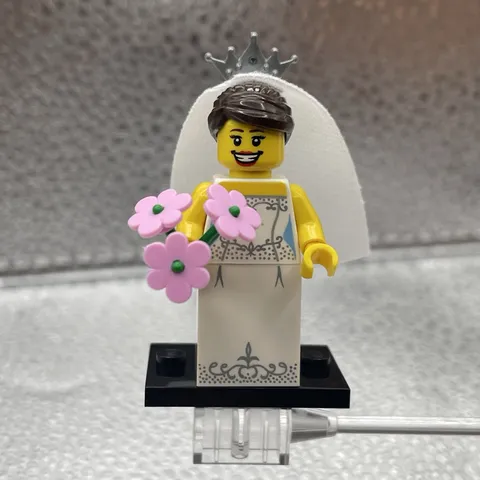 Bride Series 7 Tiara Flowers Train CMF LEGO® Minifigure Mini Figure - USA Seller