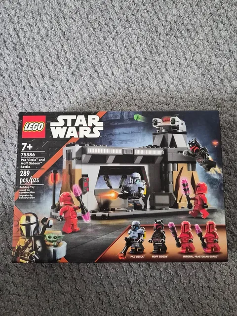 LEGO Star Wars 75386 Paz Vizsla and Moff Gideon Battle Sealed
