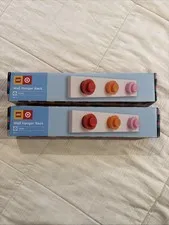 LEGO x Target Wall Hanger Rack Red Pink Orange Knobs NIB