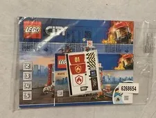 Lego Manual Instruction Books only CITY Fire House 60215 Manuals & Stickers ONLY
