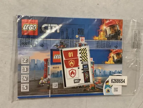 Lego Manual Instruction Books only CITY Fire House 60215 Manuals & Stickers ONLY