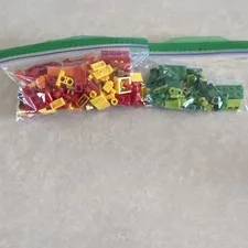LEGO Bulk Lot Mixed Bricks Pieces Parts Multicolor Plastic Polybag