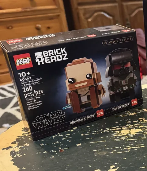 LEGO Star Wars Brickheadz Obi-Wan Kenobi & Darth Vader 40547